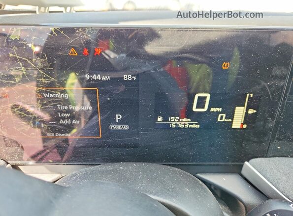 3N8AP6CAXSL436291 2025 NISSAN KICKS Серый Вид щитка приборов