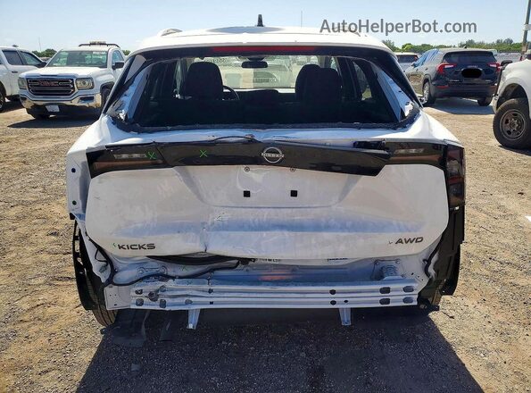 3N8AP6CB0TL363202 2026 NISSAN KICKS Белый Вид сзади