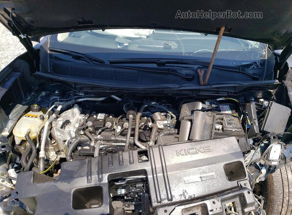 3N8AP6CB1SL316498 2025 NISSAN KICKS Gray Vista del compartimento del motor