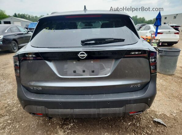 3N8AP6CB1SL421106 2025 NISSAN KICKS Gray Widok z tyłu