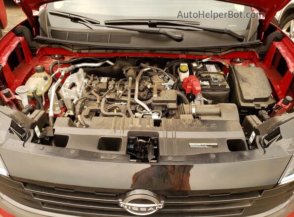 3N8AP6CB1TL394281 2026 NISSAN KICKS Red Вид підкапотного простору
