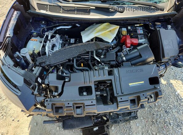 3N8AP6CB1TL414108 2026 NISSAN KICKS Синий Вид подкапотного пространства