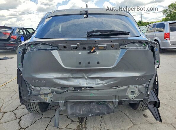 3N8AP6CB2SL408932 2025 NISSAN KICKS Gray უკანა ხედი