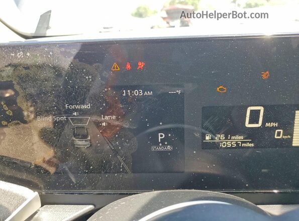 3N8AP6CB2SL408932 2025 NISSAN KICKS Gray ხელსაწყოთა პანელის ხედი