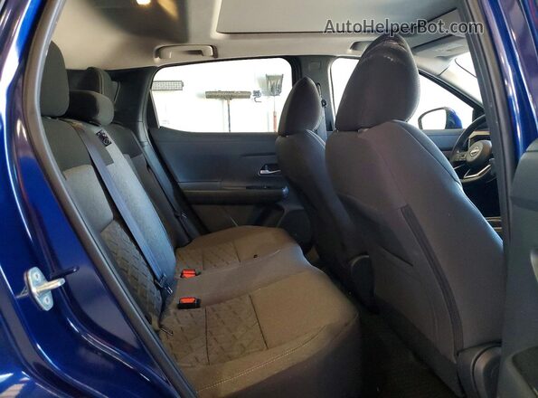 3N8AP6CB4SL437932 2025 NISSAN KICKS Blue Rear interior view