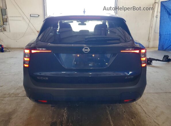 3N8AP6CB4SL437932 2025 NISSAN KICKS Blue Rear view