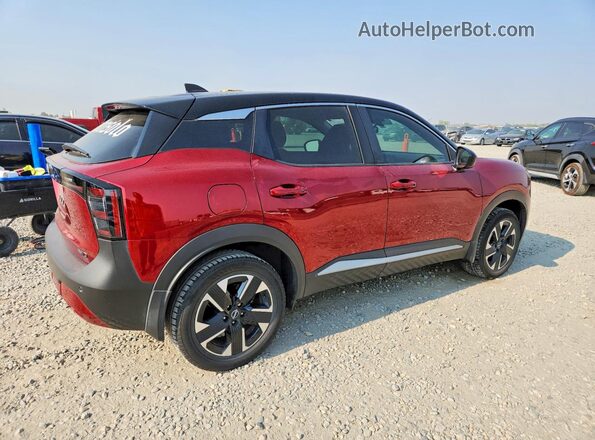 3N8AP6CB5SL302717 2025 NISSAN KICKS Красный Задняя правая четверть