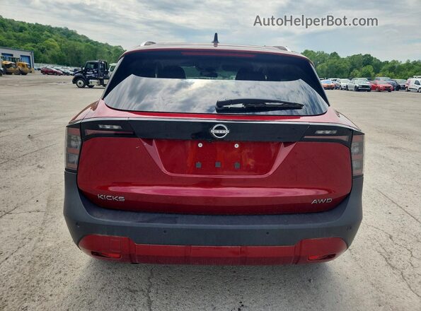 3N8AP6CB5TL304484 2026 NISSAN KICKS Red Vista trasera