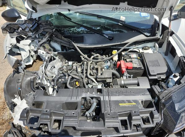 3N8AP6CB5TL374115 2026 NISSAN KICKS White Vista interior de 360 grados