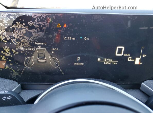 3N8AP6CB7SL410420 2025 NISSAN KICKS Black Սարքավորումների վահանակի տեսք