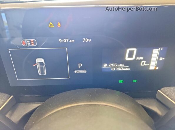 3N8AP6CB7TL366307 2026 NISSAN KICKS Gray Vista del cuadro de instrumentos