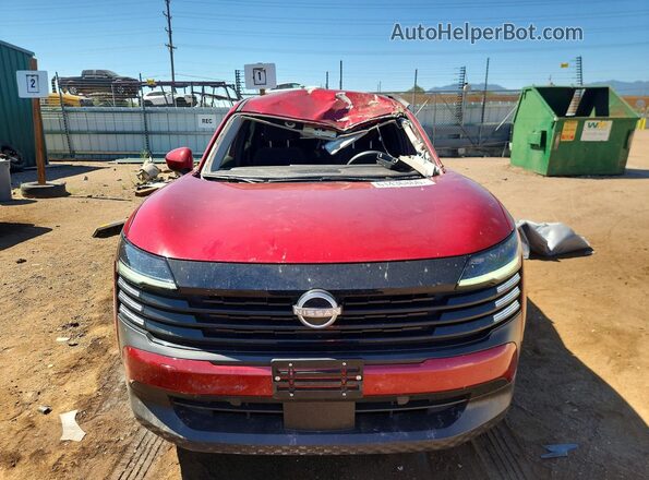3N8AP6CB8SL376259 2025 NISSAN KICKS Red Вид спереду