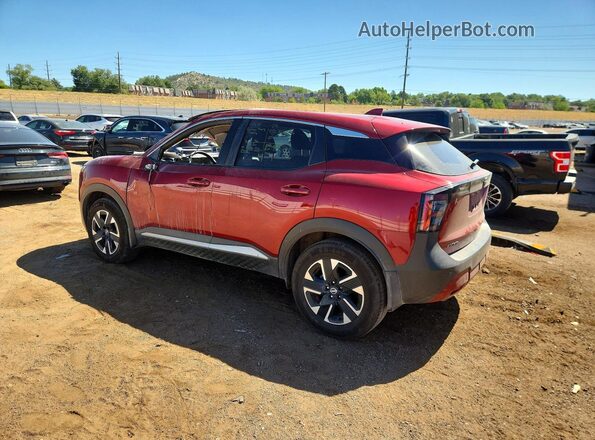 3N8AP6CB8SL376259 2025 NISSAN KICKS Red Задня ліва чверть