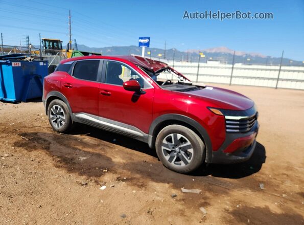 3N8AP6CB8SL376259 2025 NISSAN KICKS Red Передня права чверть