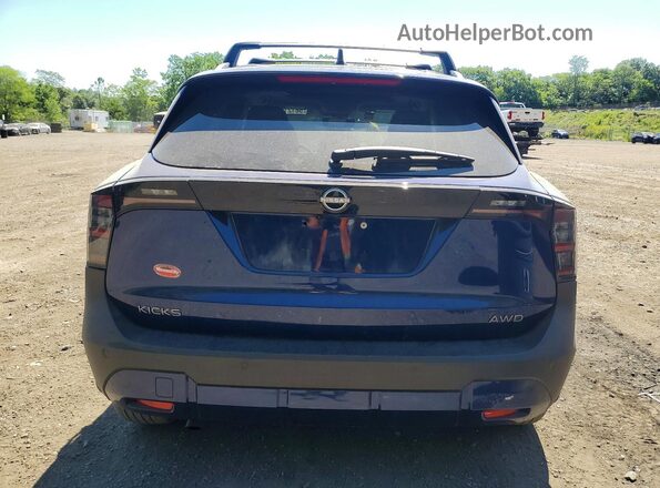 3N8AP6CB9TL333390 2026 NISSAN KICKS Blue Հետևի տեսք