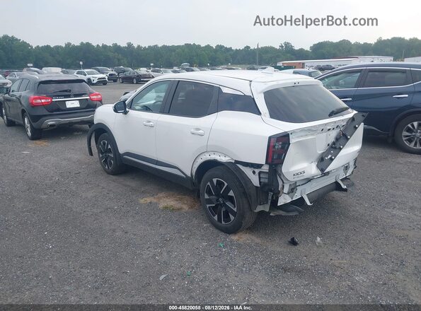 3N8AP6CBXSL304320 2025 NISSAN KICKS Белый Задняя левая четверть