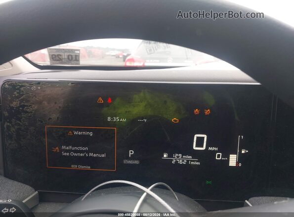 3N8AP6CBXSL304320 2025 NISSAN KICKS Белый Вид задних сидений