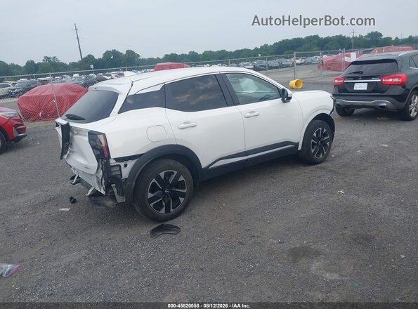 3N8AP6CBXSL304320 2025 NISSAN KICKS Белый Задняя правая четверть