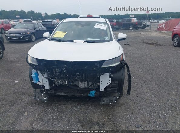 3N8AP6CBXSL304320 2025 NISSAN KICKS Белый Вид щитка приборов