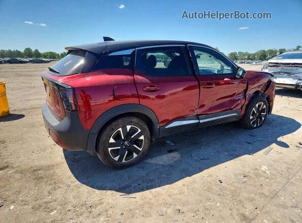 3N8AP6CBXSL330321 2025 NISSAN KICKS Бордовый Задняя правая четверть