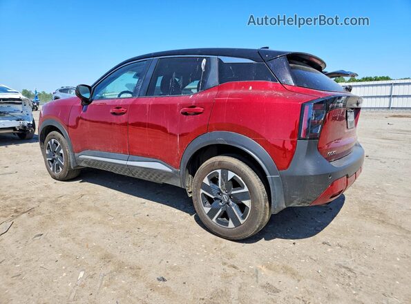3N8AP6CBXSL330321 2025 NISSAN KICKS Бордовый Задняя левая четверть