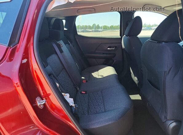 3N8AP6CBXSL330321 2025 NISSAN KICKS Бордовый Вид задней части салона