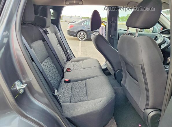 3N8AP6CBXSL416292 2025 NISSAN KICKS Gray უკანა სალონის ხედი
