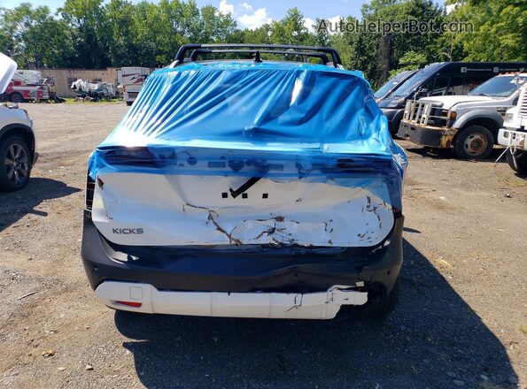 3N8AP6CBXTL308501 2026 NISSAN KICKS White Widok z tyłu