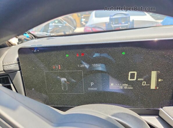 3N8AP6CE3TL402178 2026 NISSAN KICKS Beige Вид щитка приладів