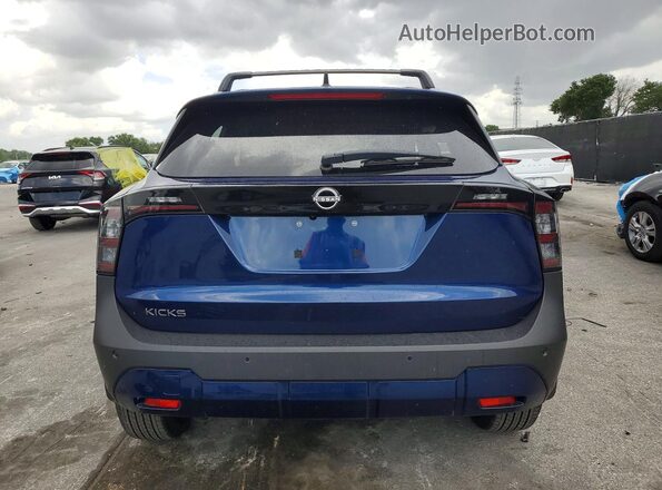 3N8AP6CE4TL382054 2026 NISSAN KICKS Blue უკანა ხედი