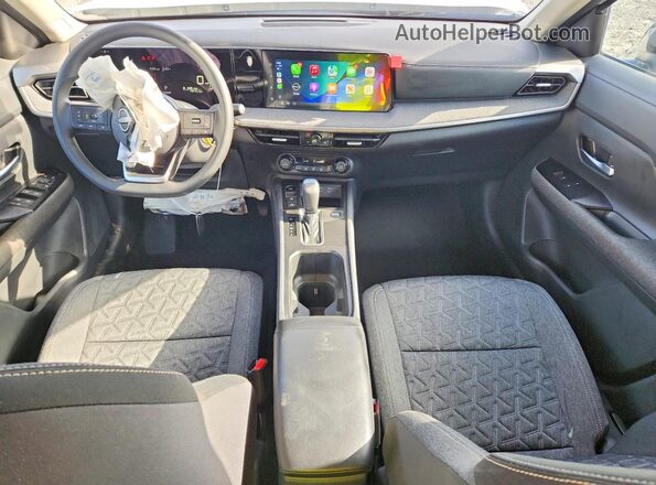 3N8AP6CE9TL399271 2026 NISSAN KICKS White Առջևի վահանակի տեսք