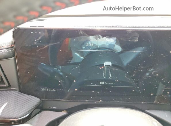3N8AP6DA2SL322297 2025 NISSAN KICKS Black Instrument cluster view