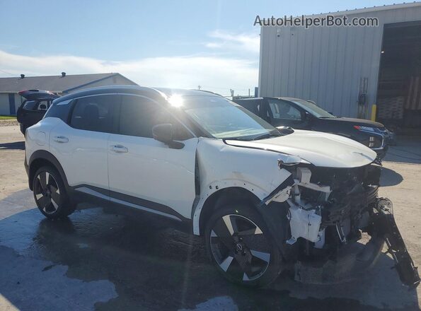 3N8AP6DA4SL313083 2025 NISSAN KICKS White წინა სალონის ხედი