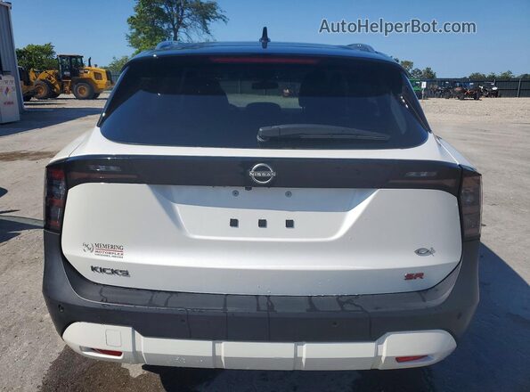 3N8AP6DA4SL313083 2025 NISSAN KICKS White უკანა სავარძლების ხედი