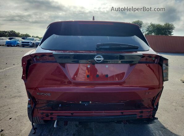 3N8AP6DA4SL382775 2025 NISSAN KICKS Red Vista trasera