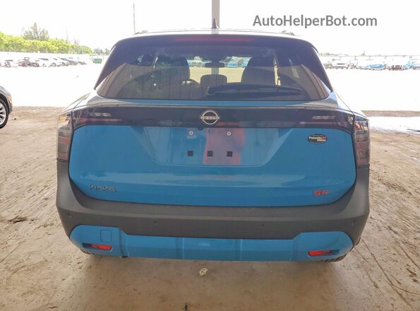 3N8AP6DA5SL442563 2025 NISSAN KICKS Синий Вид сзади