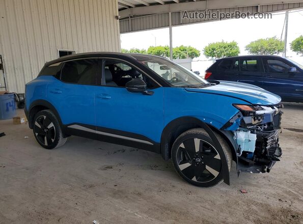 3N8AP6DA5SL442563 2025 NISSAN KICKS Синий Передняя правая четверть