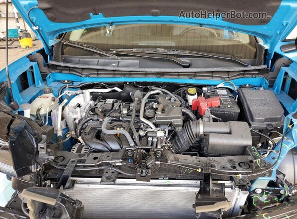 3N8AP6DA5SL442563 2025 NISSAN KICKS Синий Вид подкапотного пространства