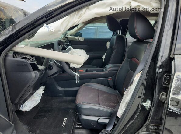 3N8AP6DA6SL432463 2025 NISSAN KICKS Black Вид салону спереду