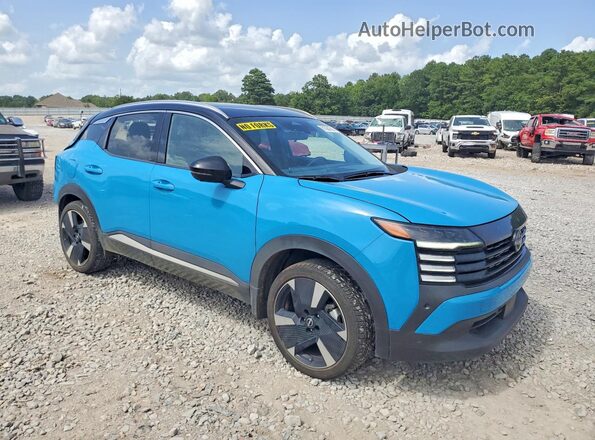 3N8AP6DA7SL302949 2025 NISSAN KICKS Синий Передняя правая четверть