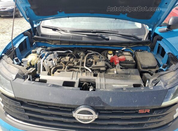 3N8AP6DA7SL302949 2025 NISSAN KICKS Синий Вид подкапотного пространства