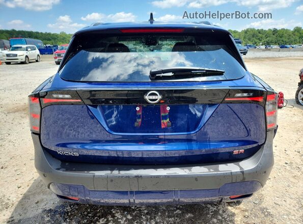 3N8AP6DA8TL391383 2026 NISSAN KICKS Blue Հետևի տեսք