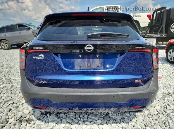 3N8AP6DAXSL376611 2025 NISSAN KICKS Blue უკანა ხედი