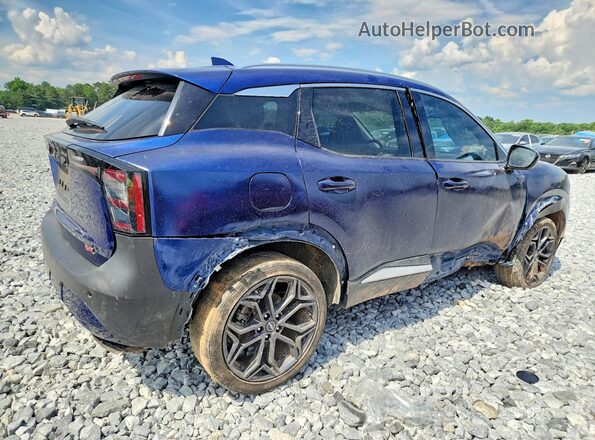 3N8AP6DAXSL376611 2025 NISSAN KICKS Blue უკანა მარჯვენა
