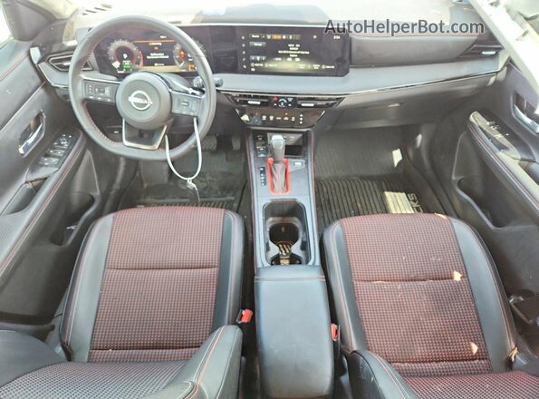 3N8AP6DAXSL376611 2025 NISSAN KICKS Blue წინა პანელის ხედი