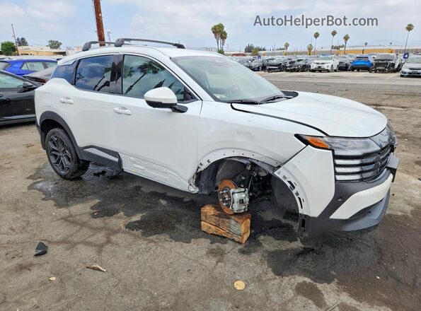 3N8AP6DAXSL409445 2025 NISSAN KICKS White Przód prawy