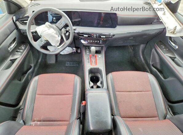 3N8AP6DAXSL409445 2025 NISSAN KICKS White Widok deski rozdzielczej