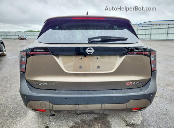 3N8AP6DB1TL387068 2026 NISSAN KICKS Желто-коричневый Вид сзади