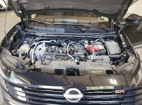 3N8AP6DB3SL363224 2025 NISSAN KICKS Black ძრავის განყოფილების ხედი