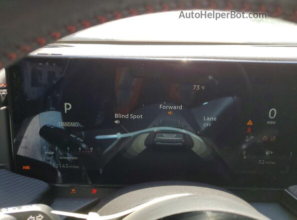 3N8AP6DB4SL320575 2025 NISSAN KICKS Синий Вид щитка приборов